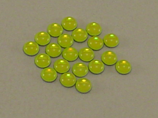 1 Gross 3mm FLOURESCENT PEARLSTUDS LEMON NAILHEAD HOTFIX